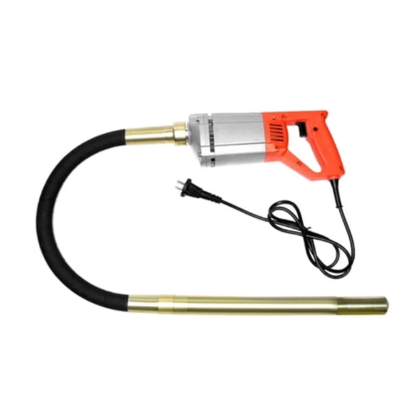Construction Vibrator Concrete Vibrator Electric Hand Held Cement Bubble Remover with 1M 1.2M 1.5M Hose ,Easy to Use
