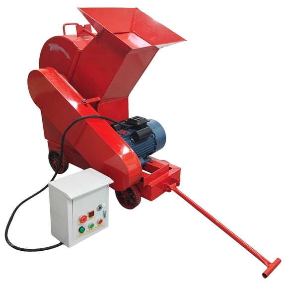 Construction Waste Crusher 220V Hammer Type Breaker Crushing Machine with 15mm Screen