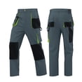 thumbnail image 1 of Construction Work Pants For Men Wear-Resistant Patch Work Durable Cargo Pants Multi Pockets Waterproof Workwear, 1 of 4