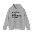 thumbnail image 1 of Construction Worker Hoodie, Gifts, Hooded Sweatshirt, 1 of 4