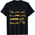 thumbnail image 1 of Construction Worker Toddler Boys Kids Excavator T-Shirt, 1 of 3