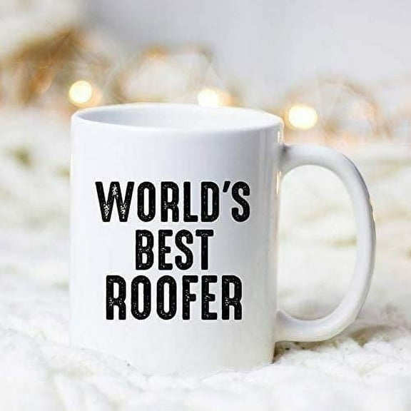 Construction Worlds Best Roofer Mug 11OZ Coffee Mug