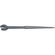 1-13/16" Open End Structural Construction Wrench With 15 Offset Open End, Tapered Spud Handle & Black Industrial Finish. 25" Overall Length. Williams USA # JHW211