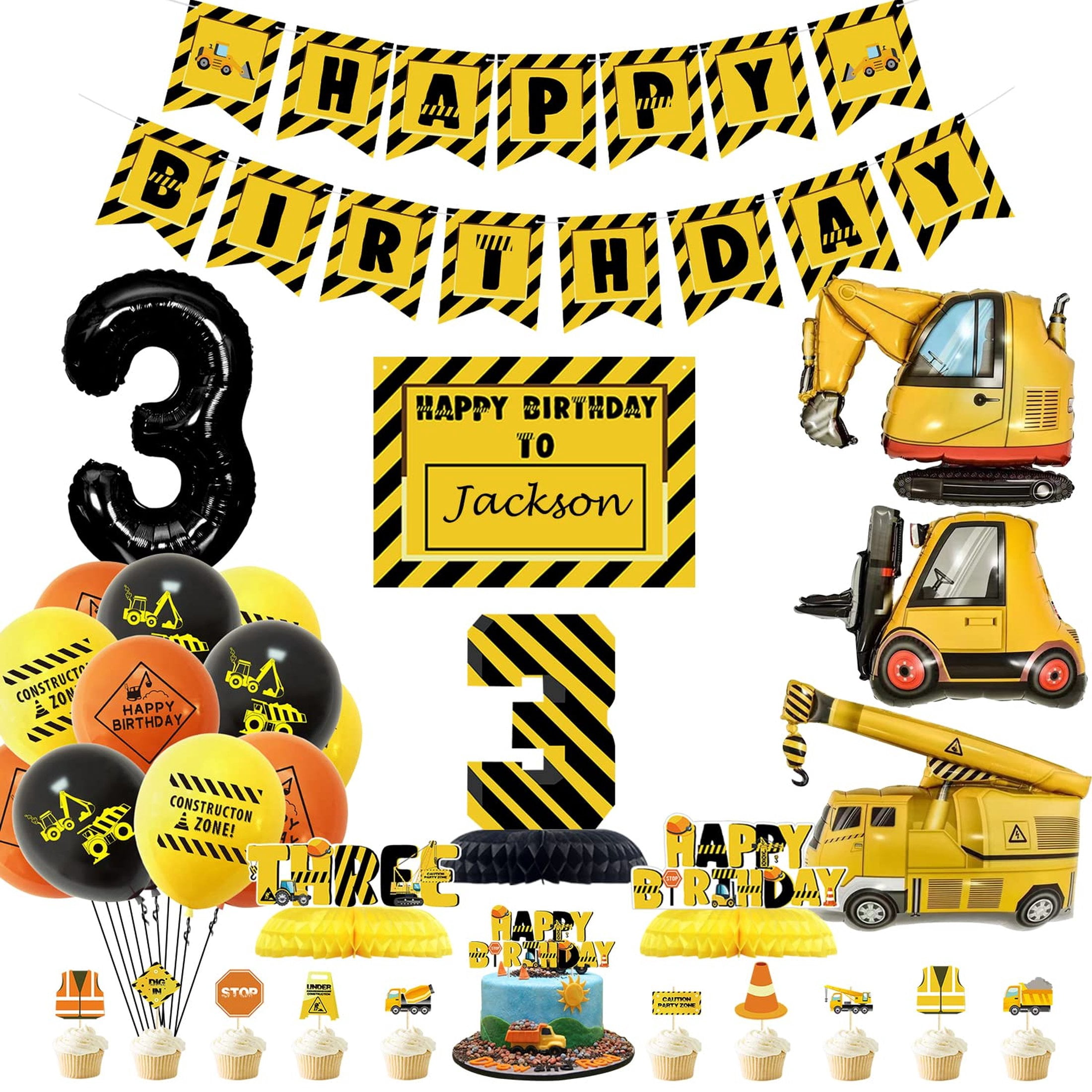 Buy Construction Birthday Party Supplies, Dup Truck Thee Birthday