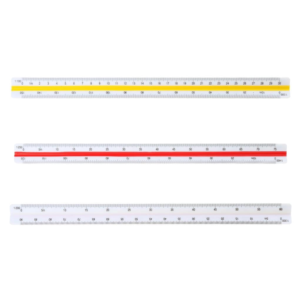 Constructions Architecture Ruler Triangular Ruler Drafting Ruler for ...