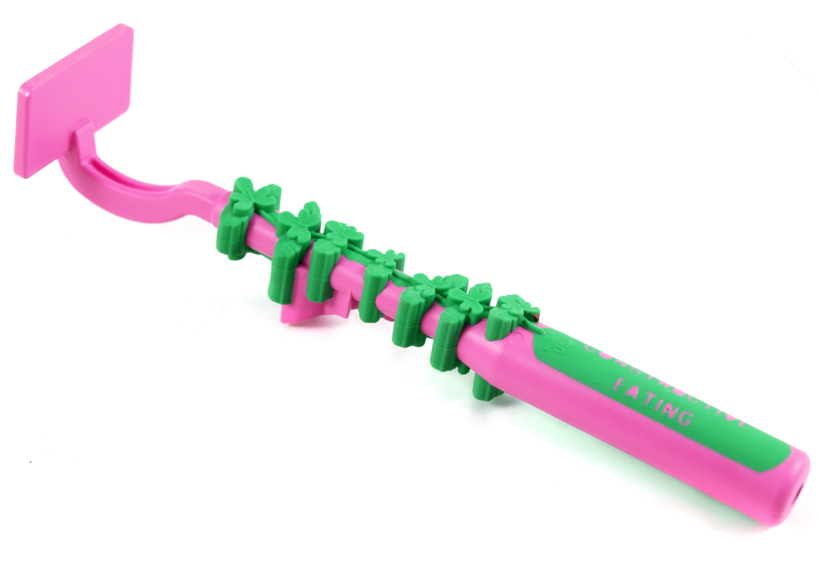 Constructive Eating Garden Fairy Vines Hoe Pusher Utensil