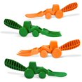 thumbnail image 1 of Constructive Eating Tractor Toddler Utensils BPA Free, Dishwasher Safe - 4 Pcs (Green and Orange), 1 of 12