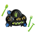 thumbnail image 1 of Constructive Eating UFO Training Plate and Utensils Set for Babies & Toddlers, 1 of 8