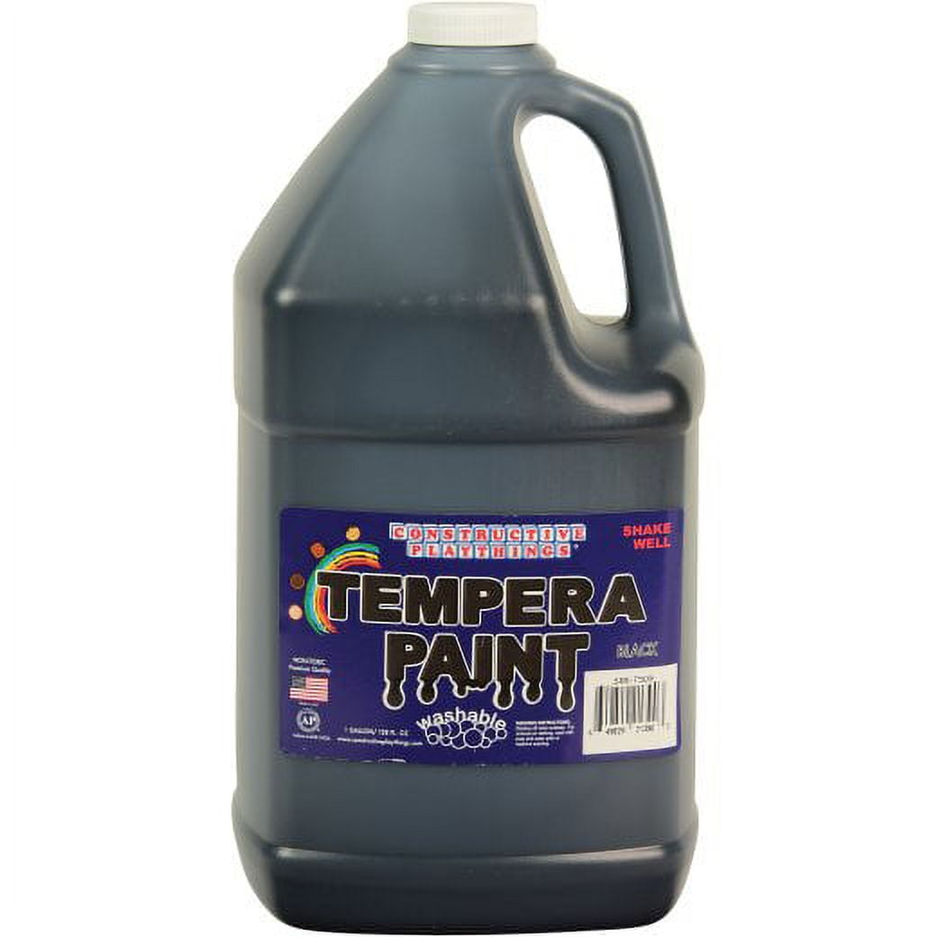 Constructive Playthings Black Gallon Paint, All Ages