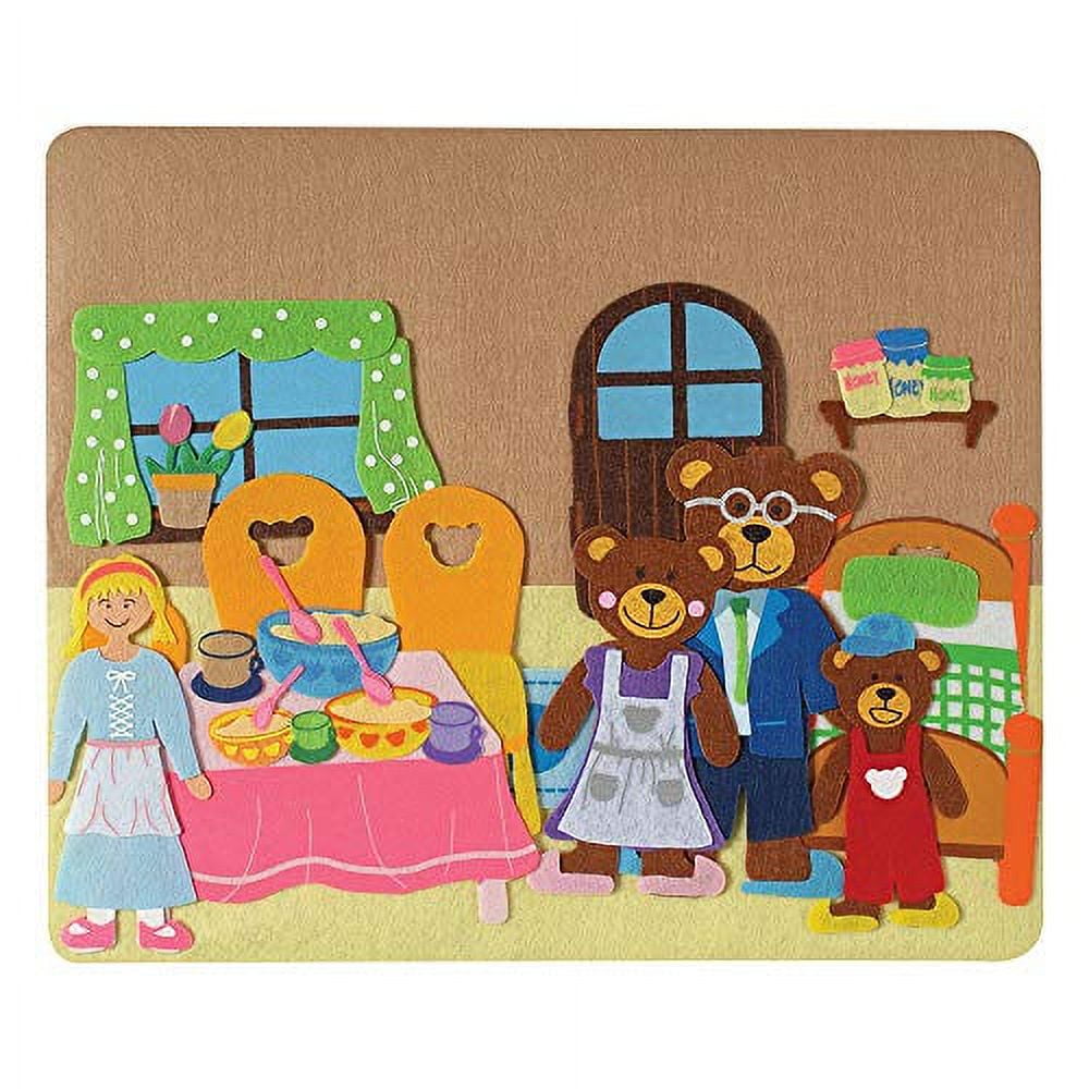 Constructive Playthings Classic Stories Felt Board Story Sets, Flannel