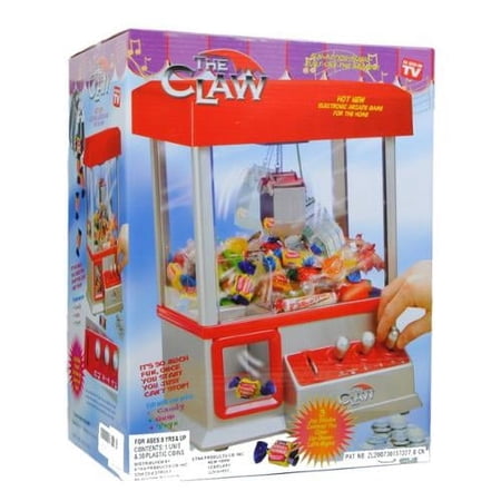 Electronic Arcade Claw Machine Mini Candy Prize Dispenser Game With Sound