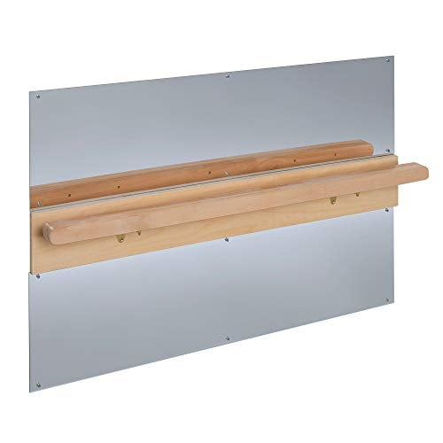 Cosntructive CP-28 Infant Look & Balance Mirror with Solid Maple Hand Rail with Fully Rounded Corners and Edges