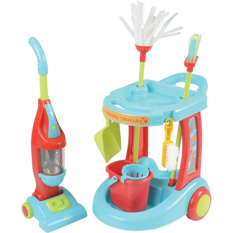 Play Brainy Kids Cleaning Cart Set Toy for Kids