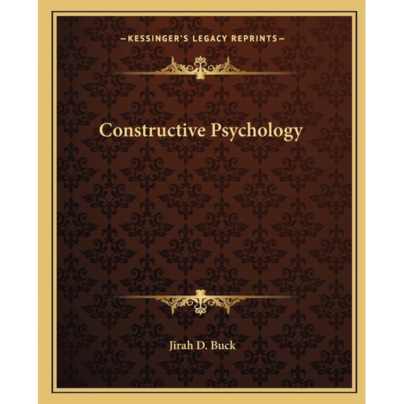 Constructive Psychology (Paperback)