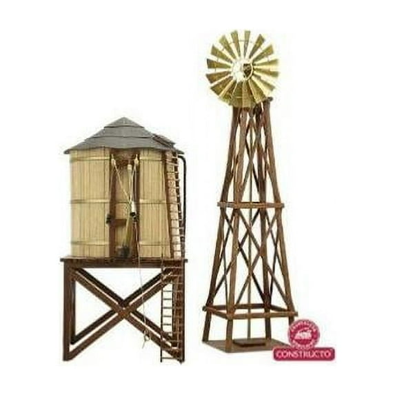 Constructo Water Tower and Mill Kit