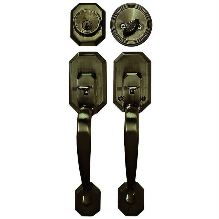 Constructor Cerberus Antique Bronze Finish Entry Door Handleset Constructor Cerberus Antique Bronze Finish Entry Door Handleset