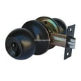 thumbnail image 1 of Constructor Chronos Entry Door Knob Handle Lock Set Oil Rubbed Bronze Finish, 1 of 2