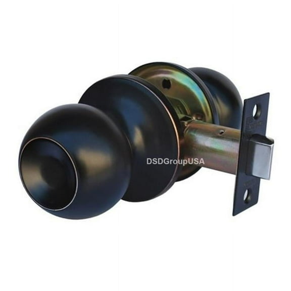Constructor Chronos Passage Door Knob Handle Lock Set for Hallway Oil Rubbed Finish