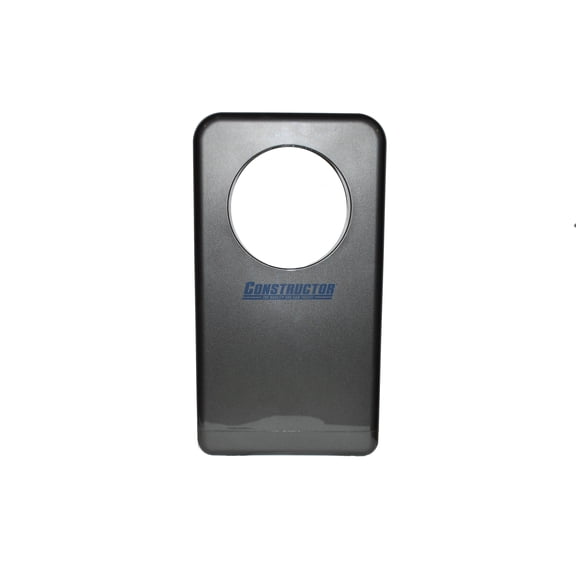 Constructor High Speed 1450 Watts Circular Durable Plastic Automatic Infrared Dark Grey Hand Dryer