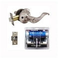 thumbnail image 1 of Constructor PRELUDE Privacy Door Lever Handle Lock Set for Bedroom and Bathroom Satin Nickel Finish, 1 of 3