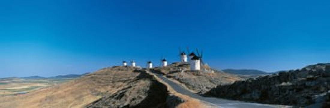 Consuegra La Mancha Spain Canvas Art - Panoramic Images (18 x 6)