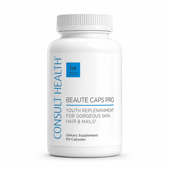 Consult Beaute Caps Pro Supports Hair, Skin & Nail Health 1-Count 60 Capsules