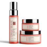 Consult Beaute - Champagne Beaute Lift - 3 Piece Firming Face, Neck & Eye Set - Lift, Firm and Rejuvenate Slack, Sagging Skin - Hydrating Moisture Cream and Serum - Niacinamide - Peptide Complex