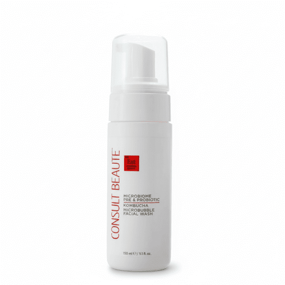 Consult Beaute Microbiome Pre-Probiotic Kombucha Microbubble Facial Wash 5.1 fl. oz.