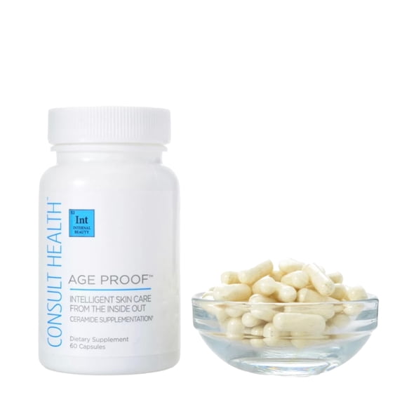 Consult Beaute Age-Proof Ceramide Dietary Supplement - Hyaluronic Acid, 60 Count