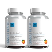 Consult Health ELIMI Gummies   120 Count | With Morosil  & Apple Cider Vinegar | Plant-Based, Caffeine-Free Formula | 2-Pack