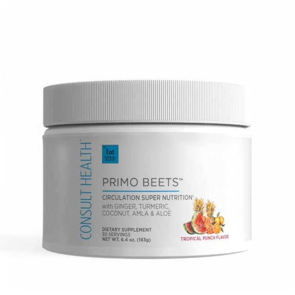 Consult Beaute Primo Beets Tropical Punch Powder Drink Mix - 30 Servings