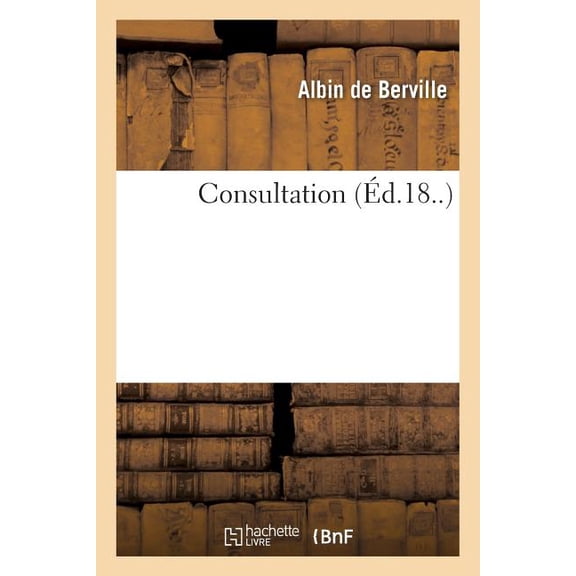Consultation, (Paperback)
