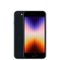 Consumer Cellular Apple iPhone SE 5G (3rd Gen - 2022), 64GB, Black - Smartphone [Locked to Consumer Cellular]