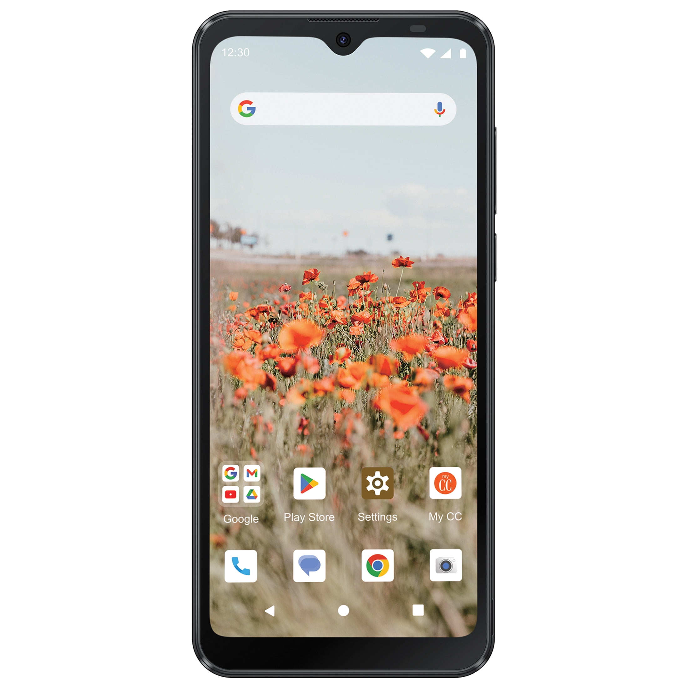 Consumer Cellular Iris Connect, 32GB, Black Smartphone