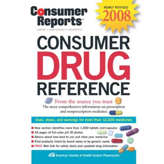 Pre-Owned Consumer Drug Reference 2008 (Hardcover) 1933524111 9781933524115