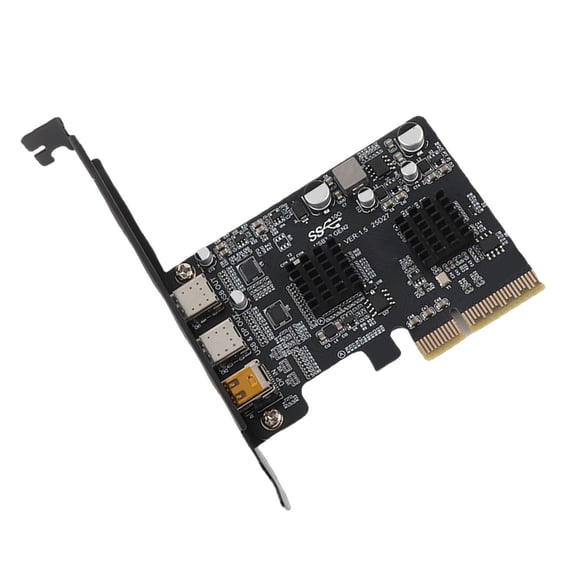Consumer Electronics Card Type-C Expansion Card USB3.0 10G PCIe Card Support DisplayPort Video 4K 60HZ PCIE X4 X8 X16 for Desktop PC