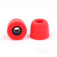 thumbnail image 1 of Consumer Electronics Headset Soft Noise Isolating Earbuds Memory Foam Replacement Eartips T100 T200 T300 T400 RED T100 L 3 PAIRS, 1 of 8