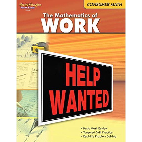 Pre-Owned Consumer Mathematics Reproducible The Mathematics of Work (Paperback) 054762560X 9780547625607