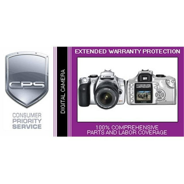 Consumer Priority Service DCM3-500 3 Year Digital Camera under $500.00