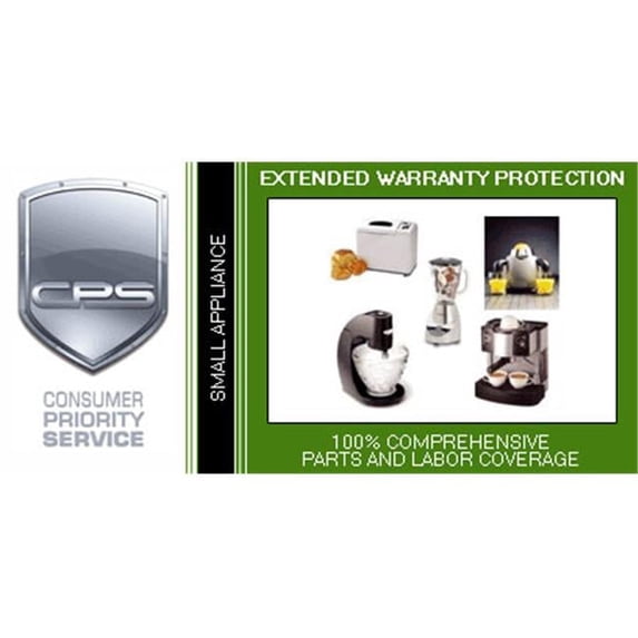 Consumer Priority Service SMAP3-500 3 Year Small Appliance under $500.00