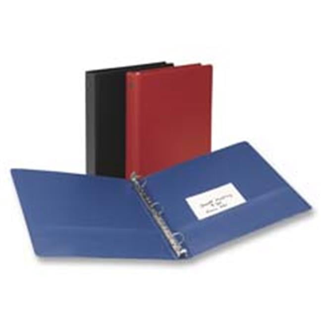 Consumer Products  Economy Ring Binder- 1-.50in. Capacity- 11in.x8-.50in.- Black
