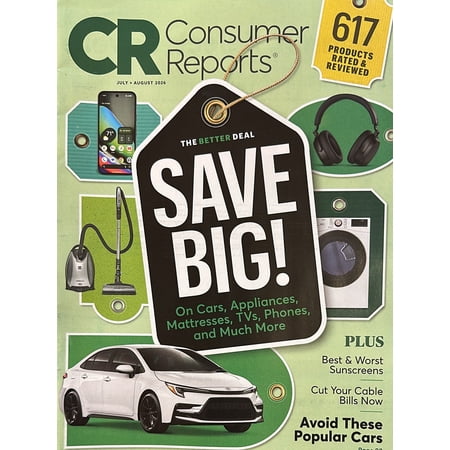 Consumer Report Magazine July August 2026