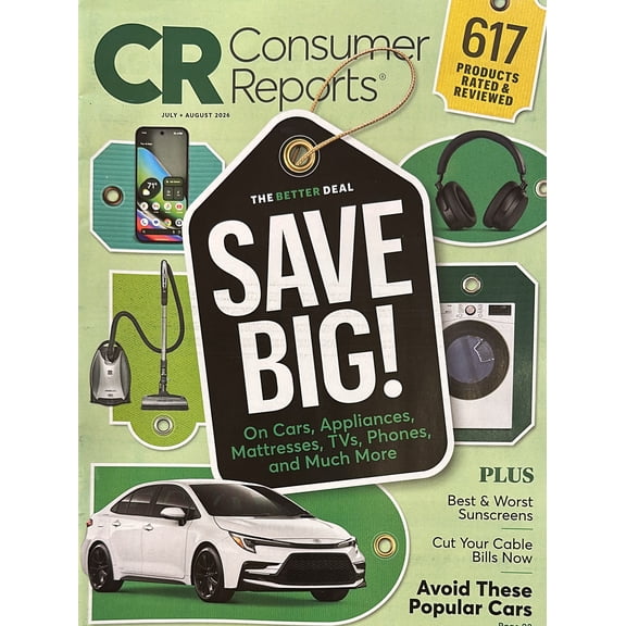 Consumer Report Magazine July August 2026