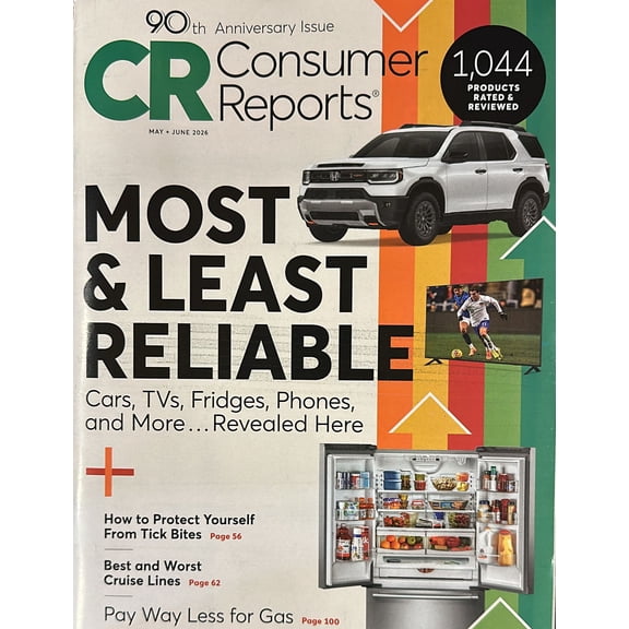 Consumer Reports Magazine May June 2026