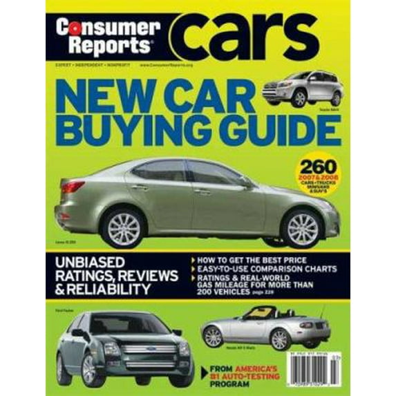 Pre-Owned Consumer Reports New Car Buying Guide