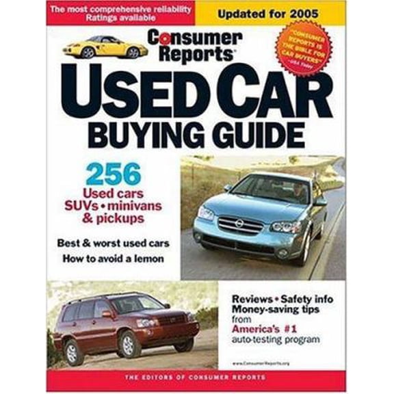 Pre-Owned Consumer Reports Used Car Buying Guide 2005 (Paperback) 089043994X 9780890439944