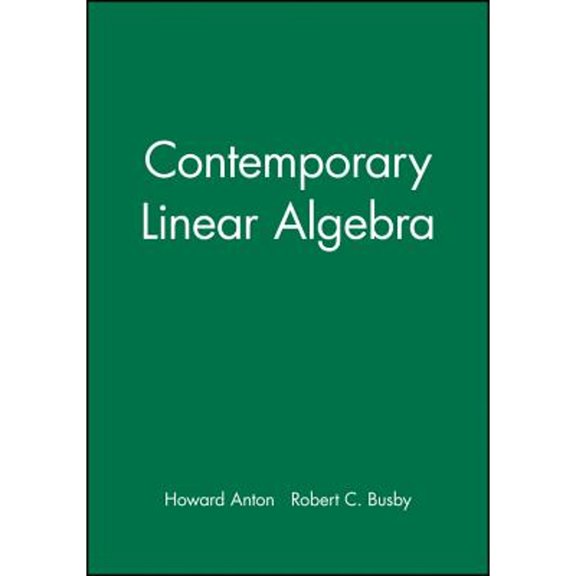 Pre-Owned Student Solutions Manual to Accompany Contemporary Linear Algebra [With CDROM] (Paperback) 0471170593 9780471170594