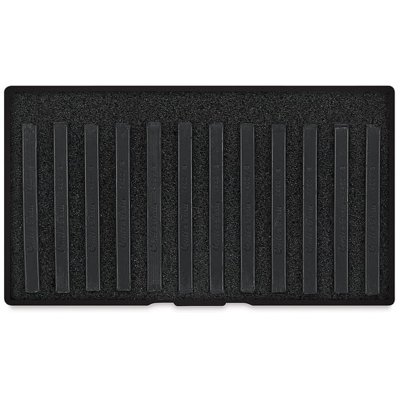 Cont Paris Crayons - Black, B, Pgk of 12