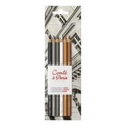 Cont  Sketching Pencil Set, 6-Colors