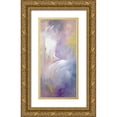 thumbnail image 1 of Contacessi, Julia 11x18 Gold Ornate Wood Framed with Double Matting Museum Art Print Titled - Sugar Cane II, 1 of 4